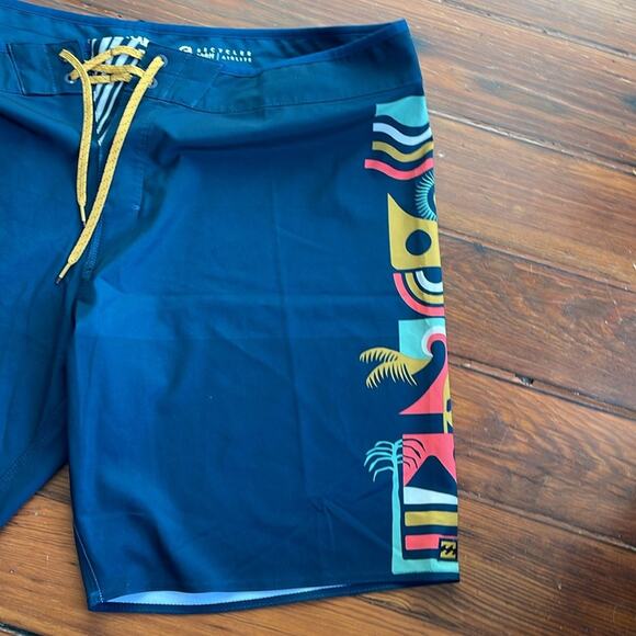 Billabong Recycler DBAH Airlite unlined swim surf board shorts sz 40 - Picture 4 of 7